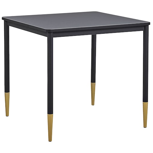 Stół do jadalni SHALFORD Czarny 80 cm 80 cm