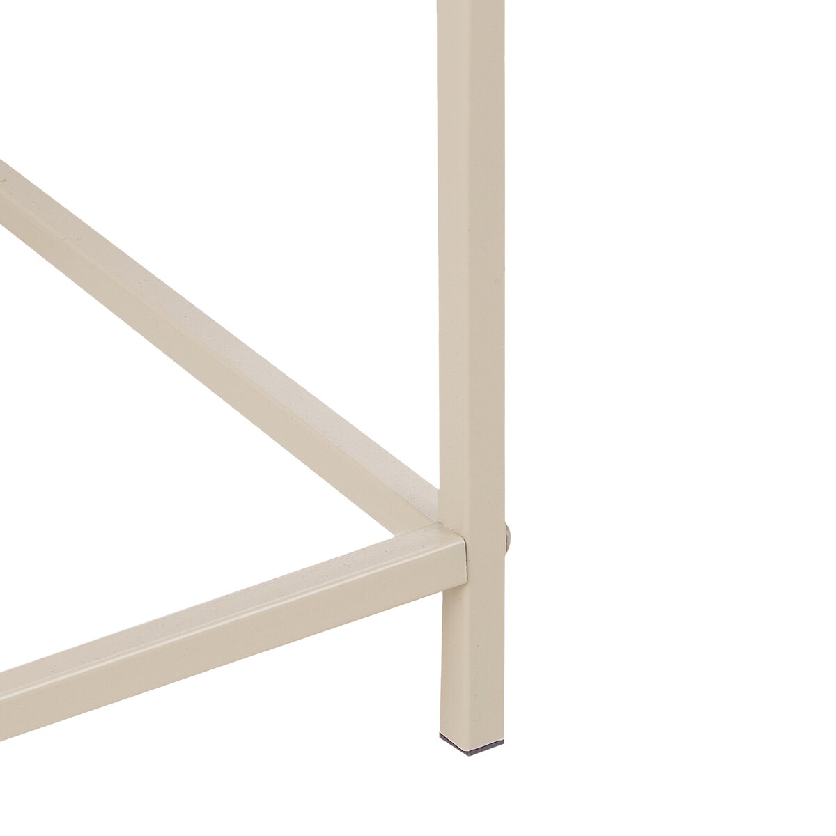 Donica na nóżkach TAPIEN Metal 70 cm Beżowy