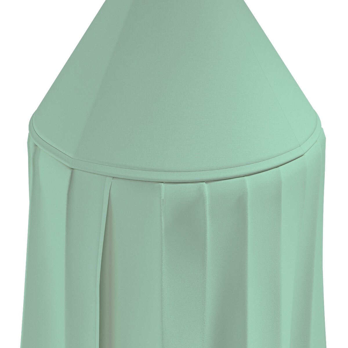 Baldachim do łóżeczka, zieleń eukaliptusa, fi 50cmx230cm, Happiness