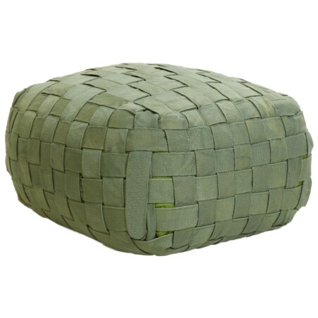 Puf BODLA Zielony 50 cm 50 cm