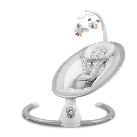 Leżaczek elektryczny kołyska z pilotem melodie Ricokids