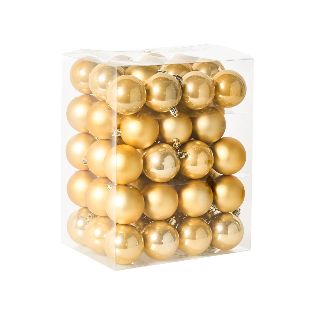 Zestaw 60 bombek FEGEN Złoty