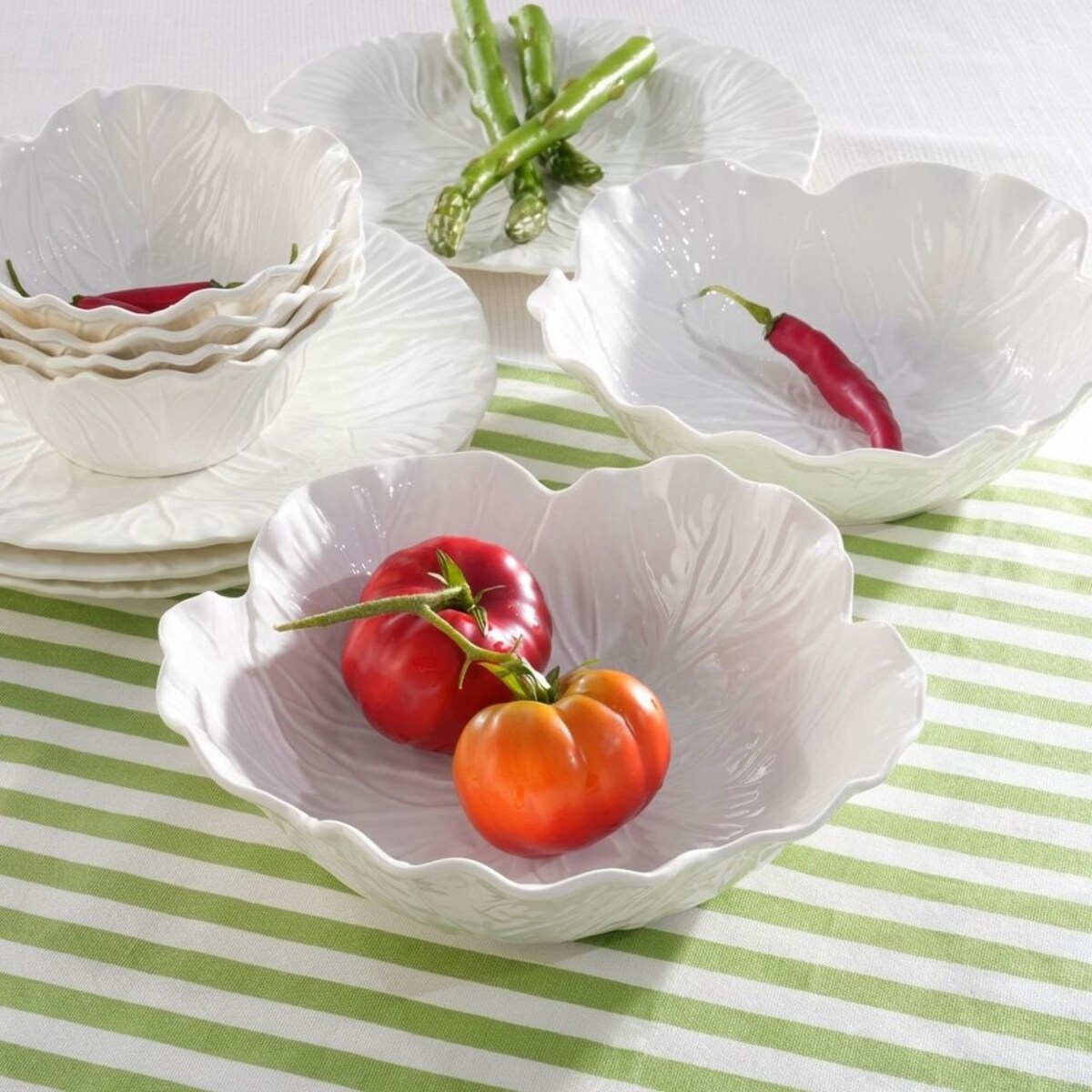 VILLA ITALIA Salaterka porcelanowa 23 cm BRASSICO