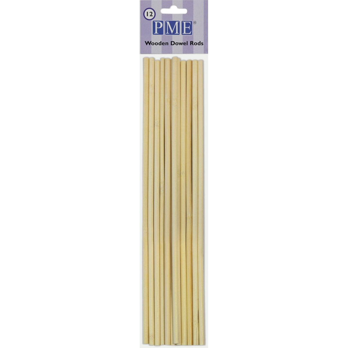 PME Drewniane wsporniki do tortów (12 sztuk)