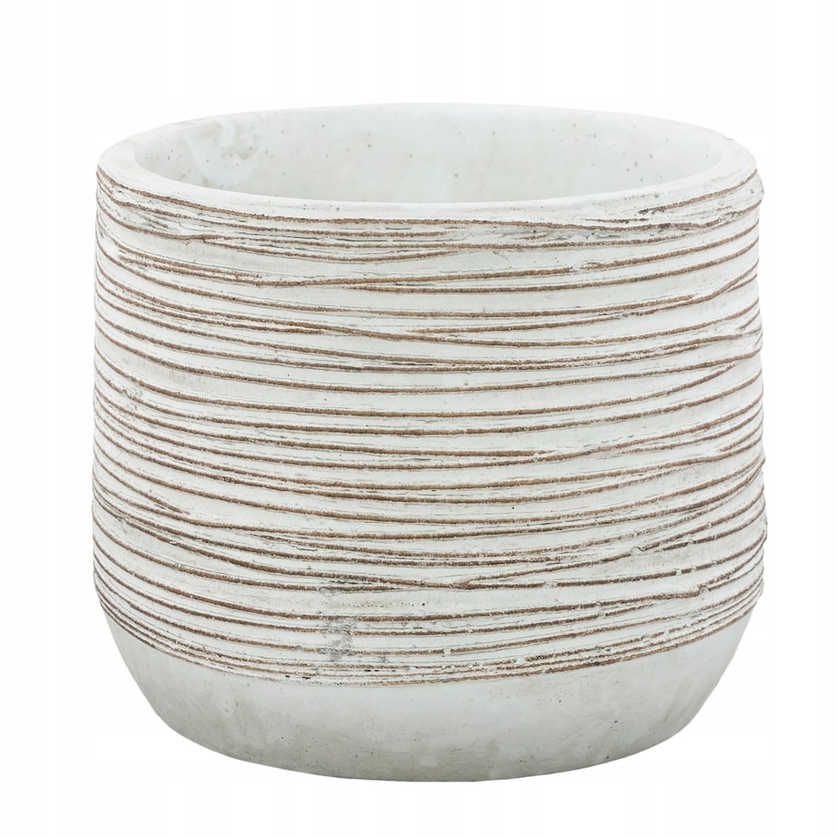 DONICA SKROCK betonowa biała śr. 14cm