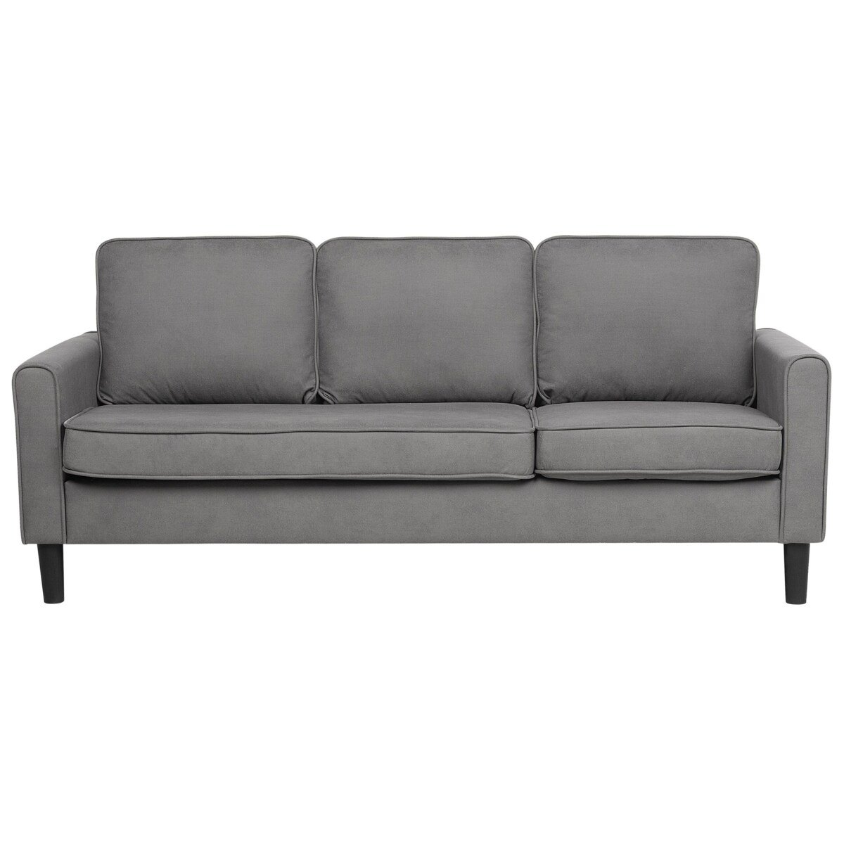 Sofa 3-osobowa z otomaną jasnoszara AVESTA