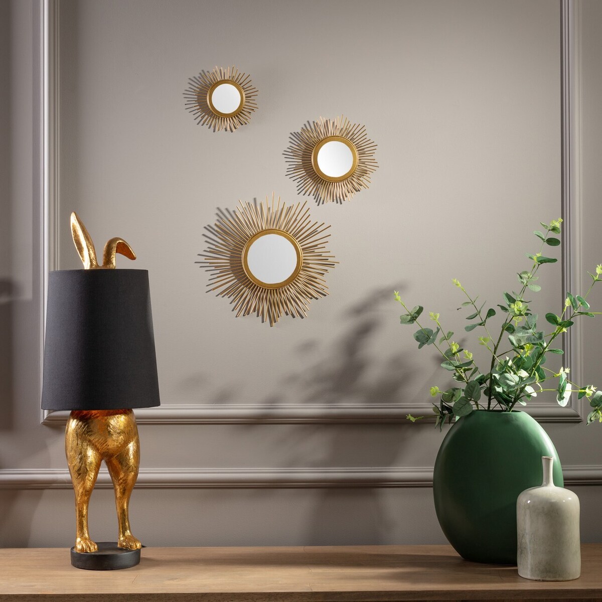 Zestaw luster Kayla 3 szt., ⌀ 15/20/30 cm