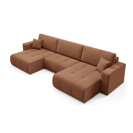 Narożnik MOLINIO U z funkcją spania Kolor: Wind 56