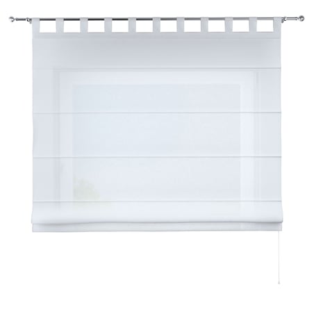 Roleta rzymska Verona 130x170 prześwitująca biała