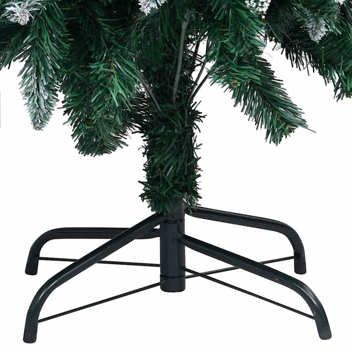 vidaXL Sztuczna choinka z lampkami, bombkami i szyszkami, 240 cm