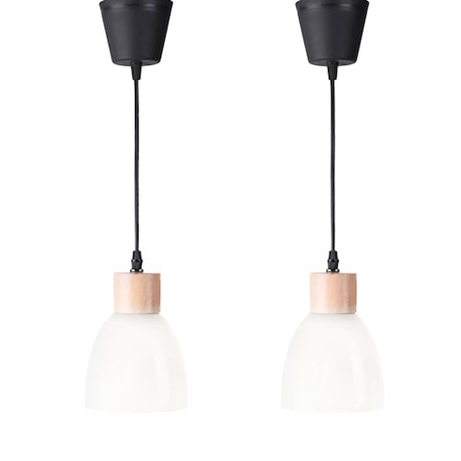 Konsimo KARI Lampy wiszące ceramika 2szt.