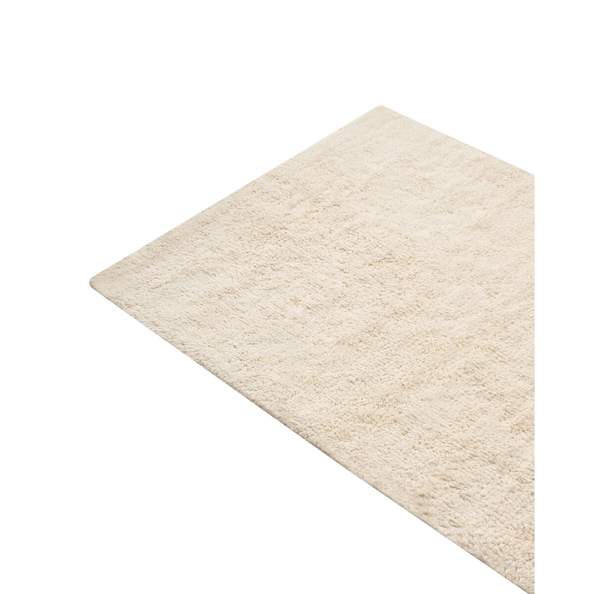 Dywanik łazienkowy GOELA Złamana biel 60 x 90 cm Bawełna