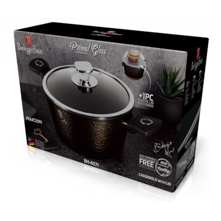 Garnek z pokrywką 20cm BerlingerHaus BH-6571 Primal Gloss