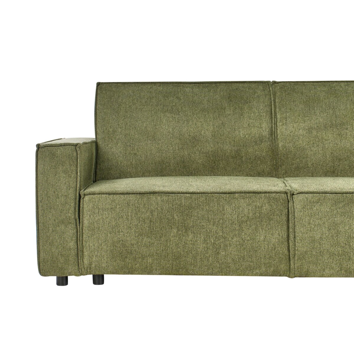 Narożnik lewostronny rozkładany zielony ROMEDAL II