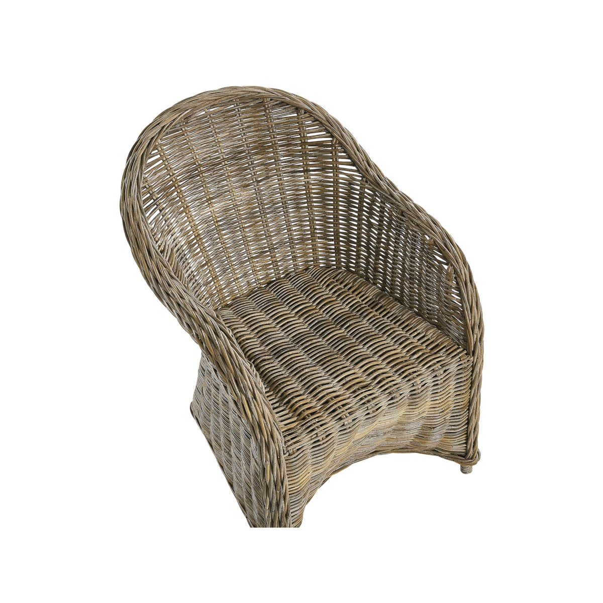 Zestaw 2 foteli ogrodowych rattanowy naturalny SUSUA