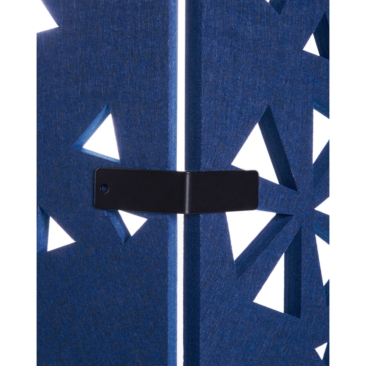 4-panelowy parawan pokojowy STARRY Granatowy 240 cm 180 cm