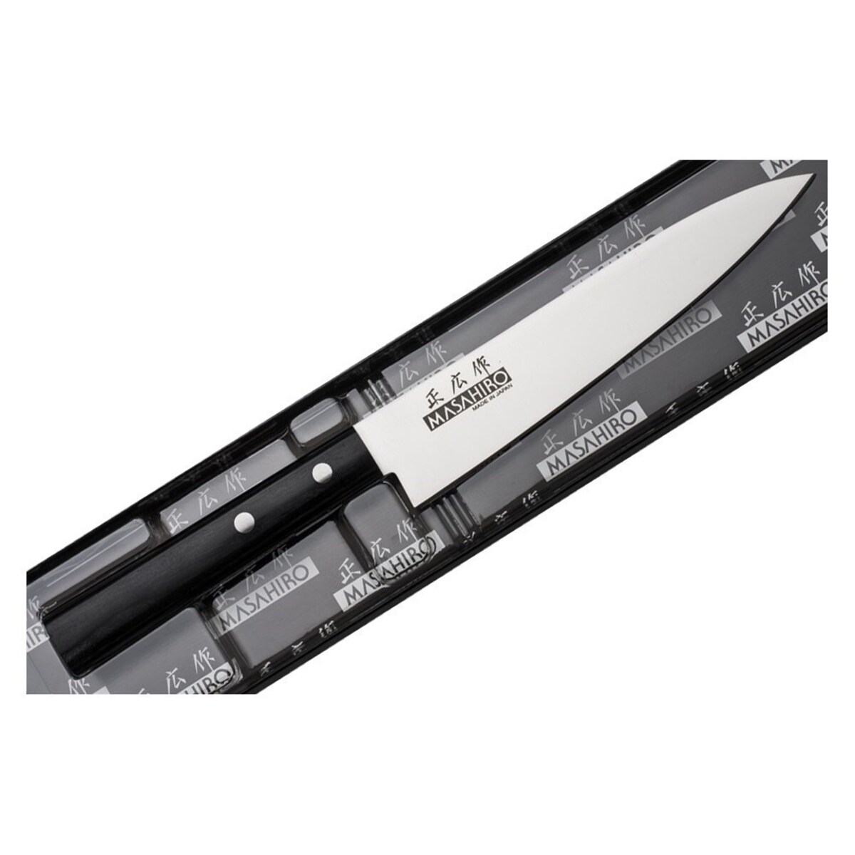 Masahiro nóż Sankei Utility 150mm czarny 35845