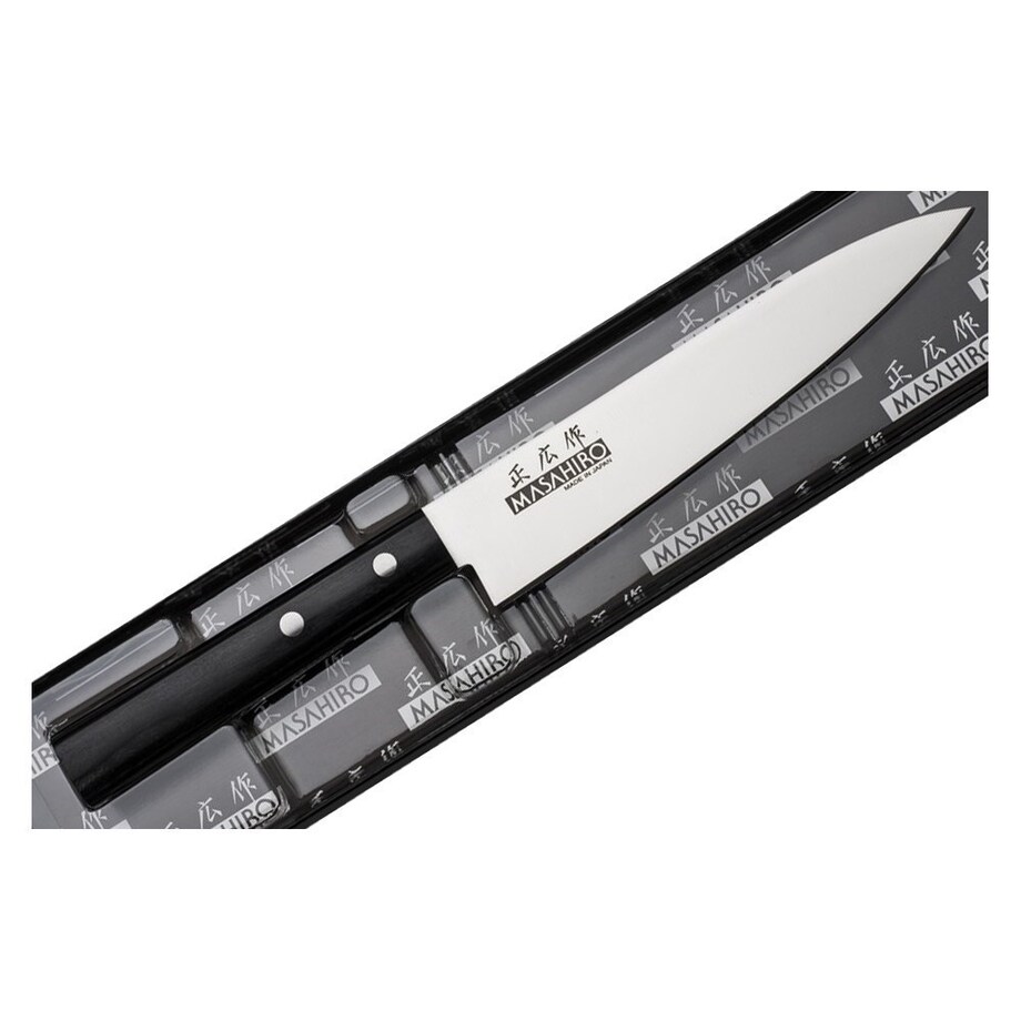 Masahiro nóż Sankei Utility 150mm czarny 35845