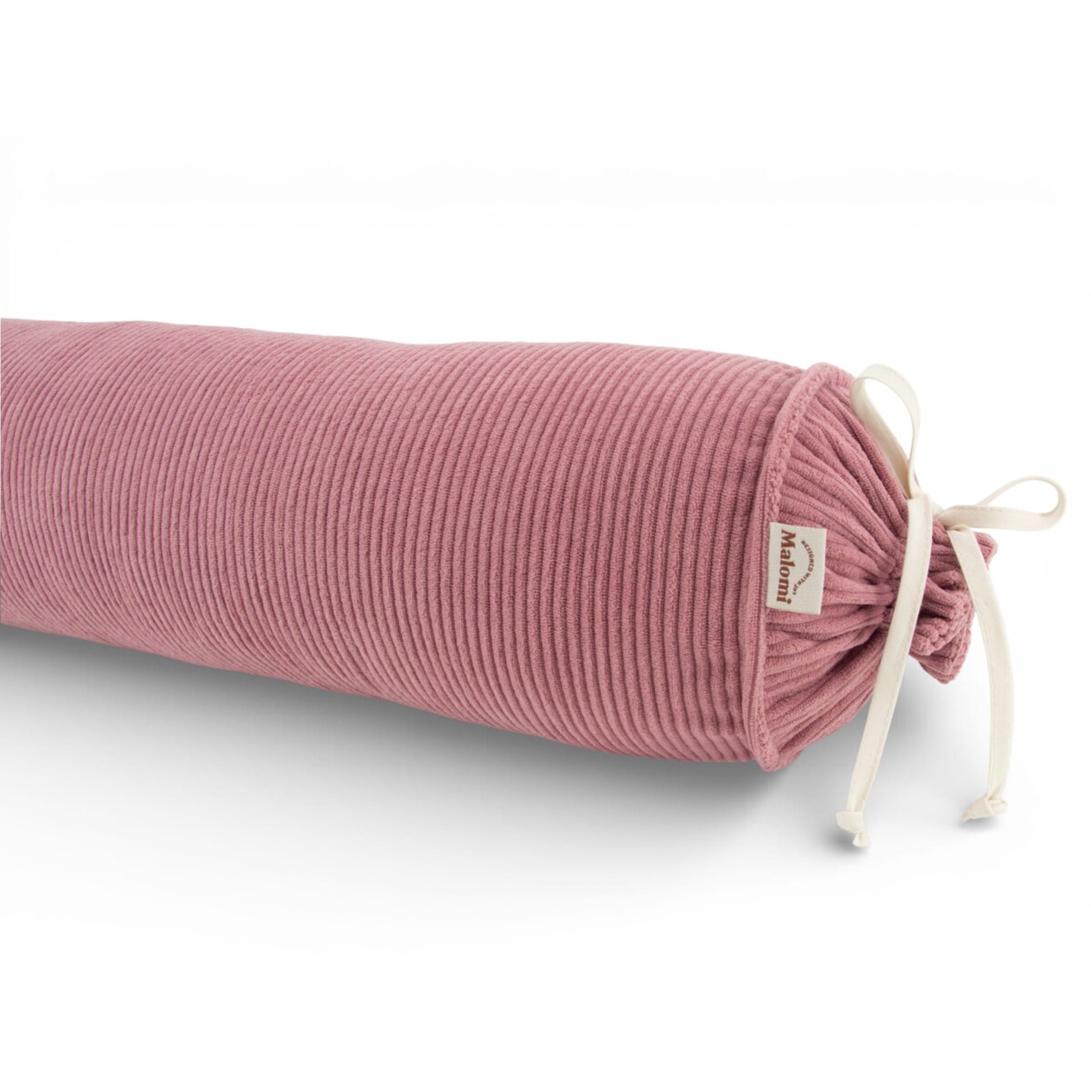 Poduszka dekoracyjna wałek sztruksowy mauve