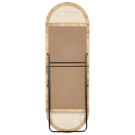 Lustro stojące 150 cm naturalne BARGES