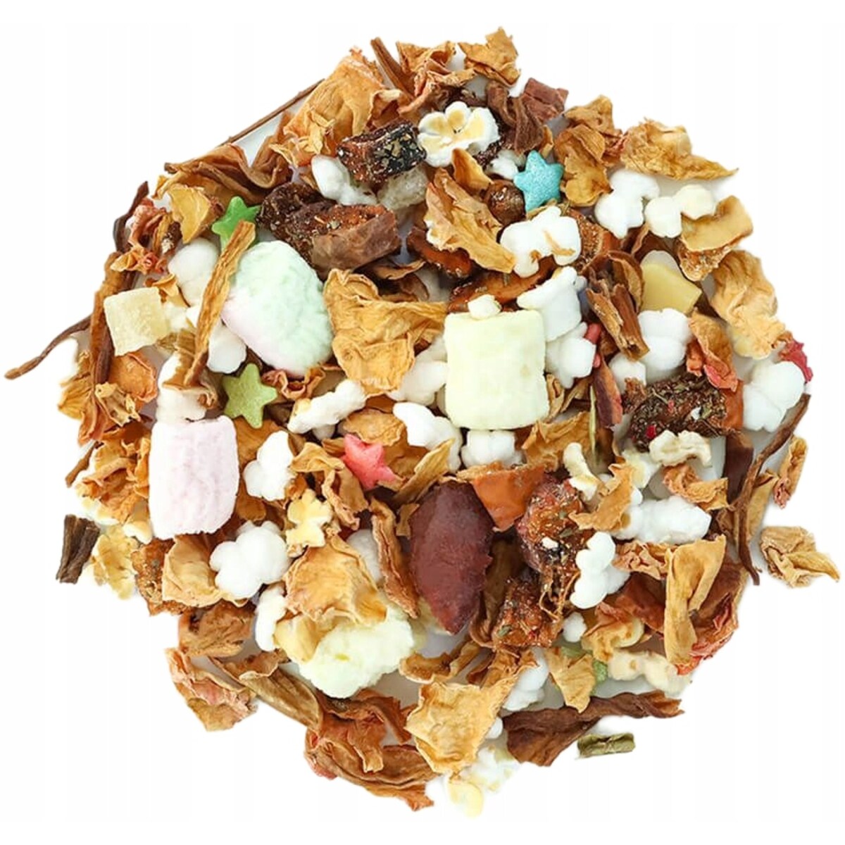 Liściasta sypana herbata owocowa WIŚNIA Z BAJKI 120g jabłka płatki róż