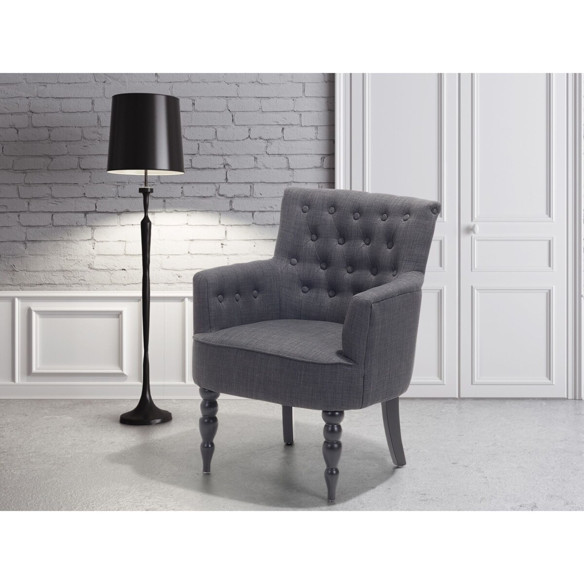 Fotel ciemnoszary ALESUND