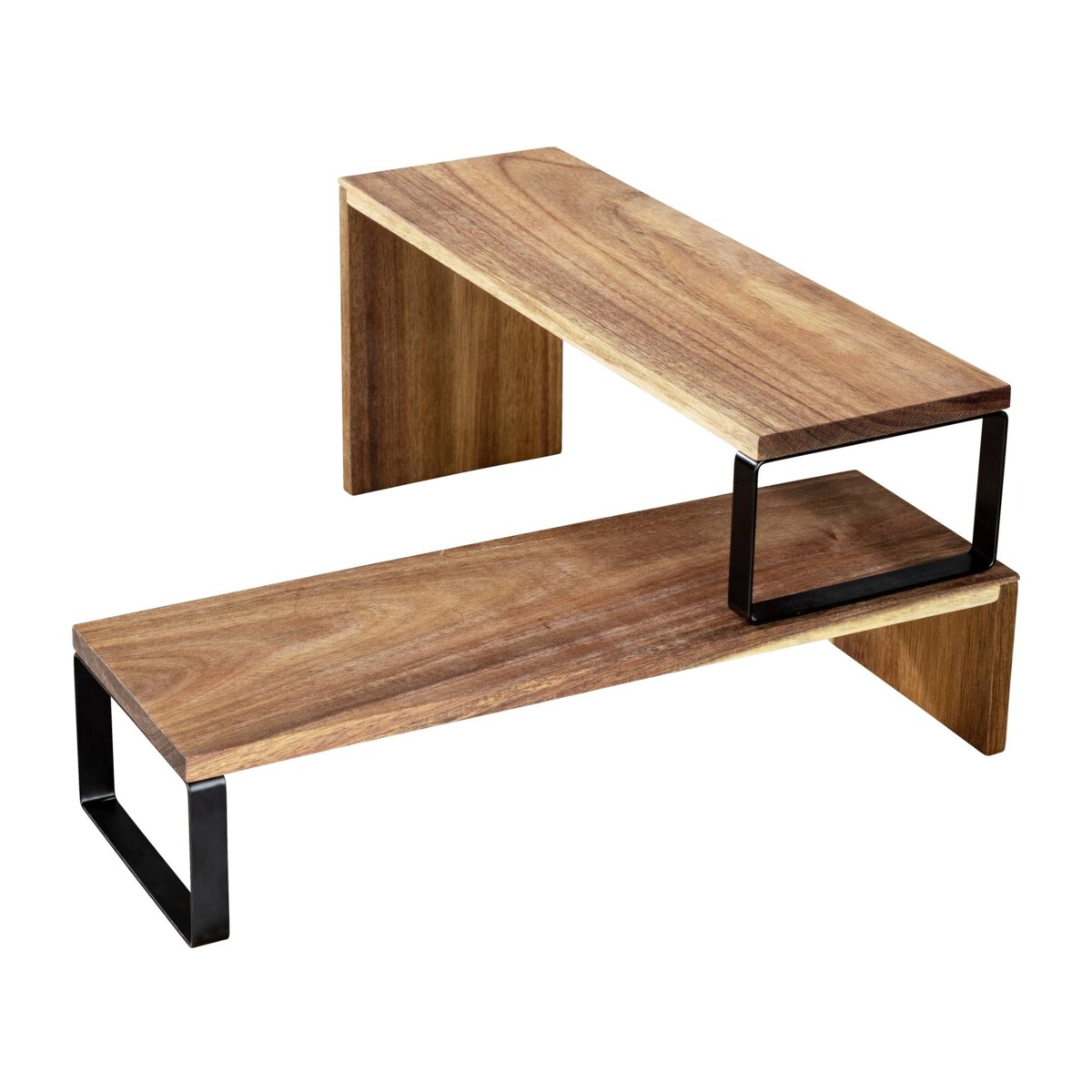 Półka kuchenna narożna, drewno akacjowe, Vali, WENKO