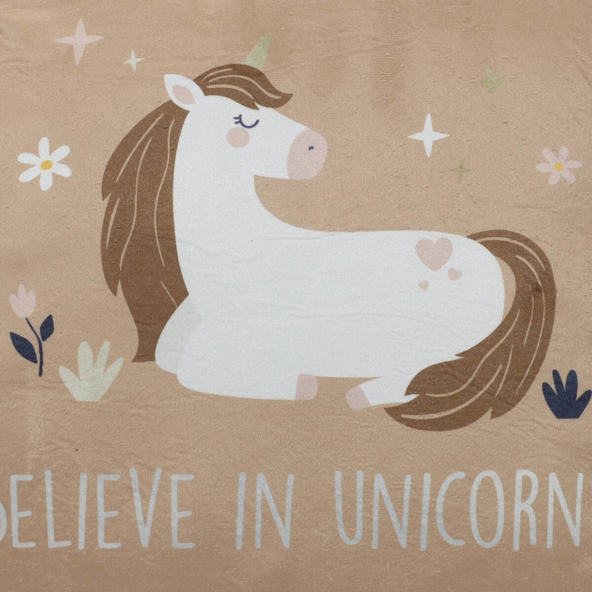 Poduszka dekoracyjna z jednorożcem, 40 x 40 cm