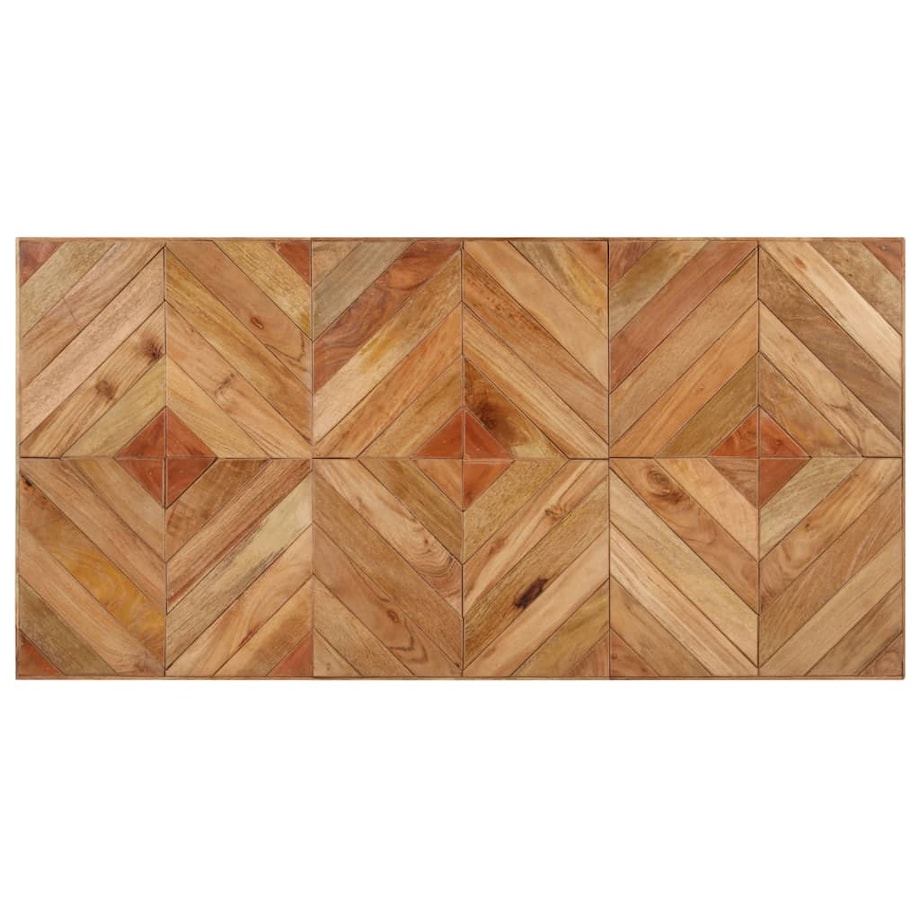vidaXL Stół jadalniany, 140x70x76 cm, lite drewno akacjowe i mango
