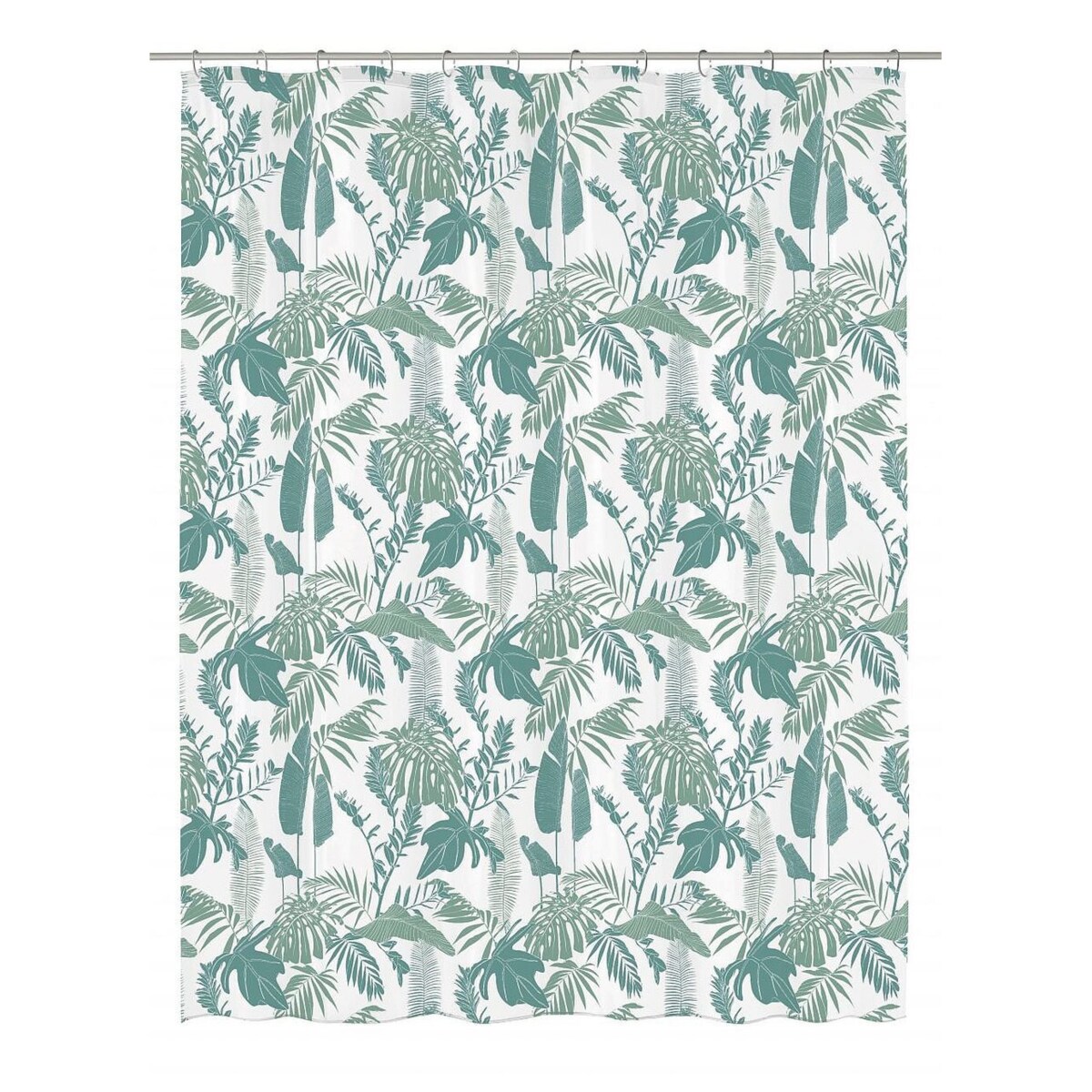 Kleine Wolke Philo Ekologiczna Zasłona prysznicowa zielona 180x200 cm PEVA bezzapachowa