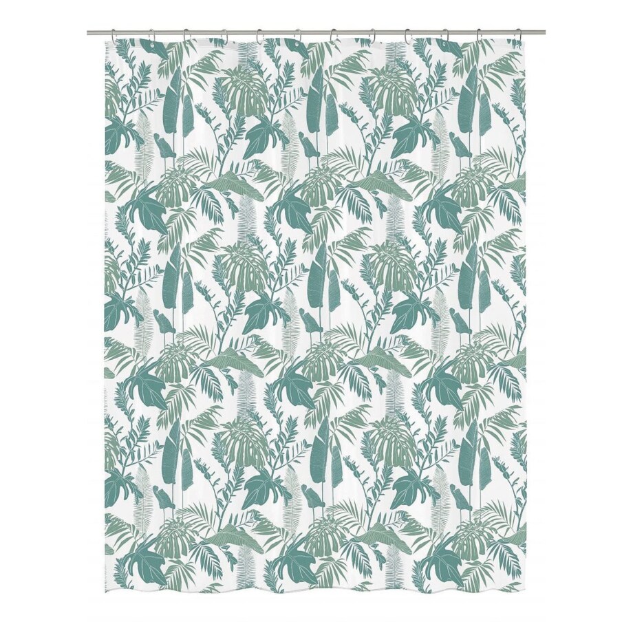 Kleine Wolke Philo Ekologiczna Zasłona prysznicowa zielona 180x200 cm PEVA bezzapachowa