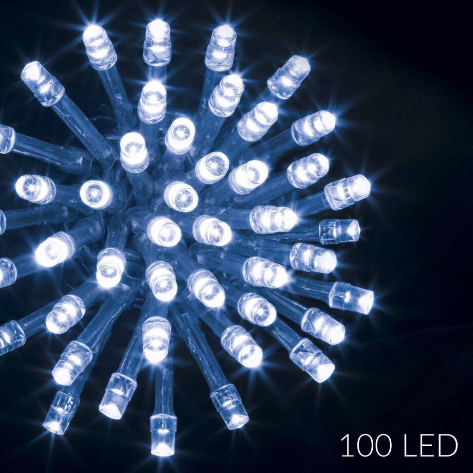 Lampki zewnętrzne, 100 lampek