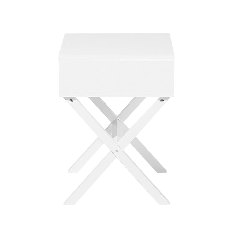 Stolik pomocniczy biały MONROE