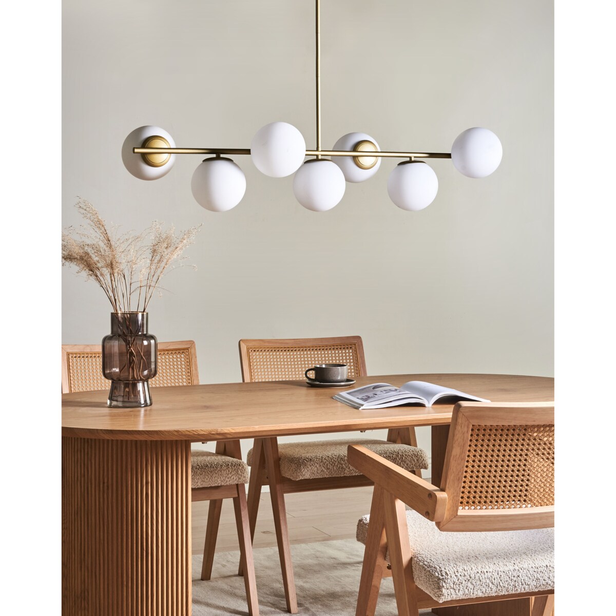 Lampa wisząca KARLA Metal Złoty