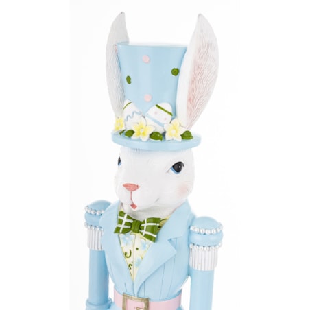 Figurka - Króliczka w błękitnym mundurze 45,5x12x12 cm SOLDATA