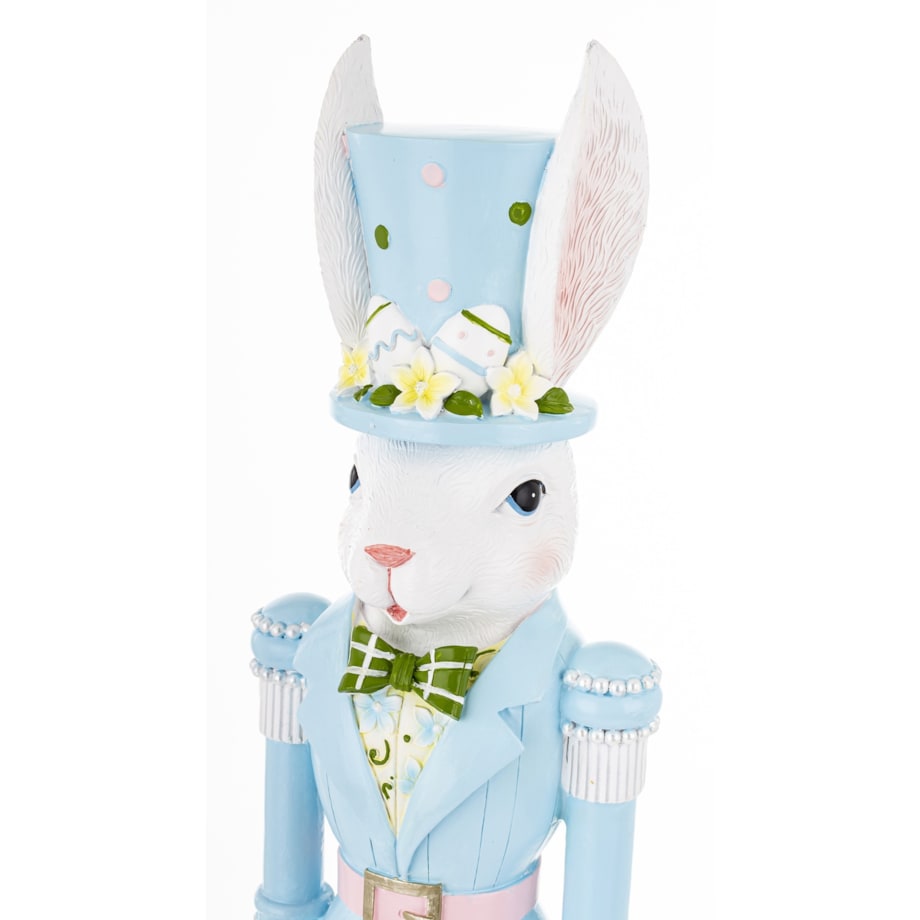 Figurka - Króliczka w błękitnym mundurze 45,5x12x12 cm SOLDATA
