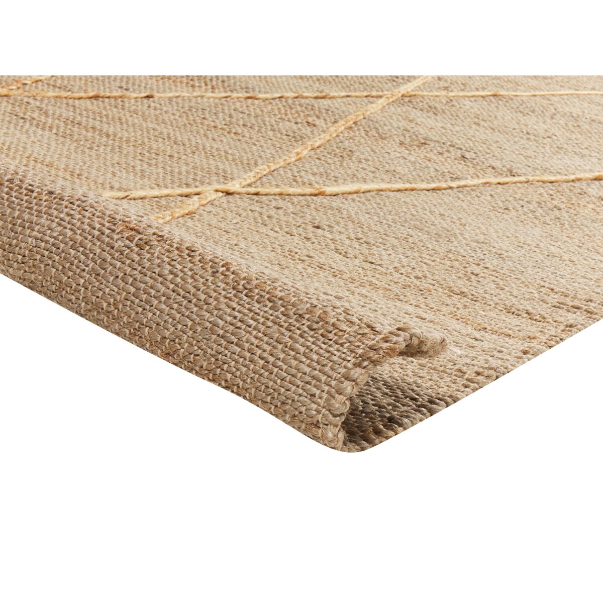 Dywan z juty 80 x 300 cm beżowy YUVACIK