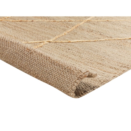 Dywan z juty 80 x 300 cm beżowy YUVACIK