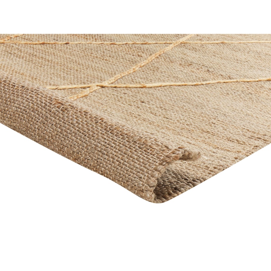 Dywan z juty 80 x 300 cm beżowy YUVACIK