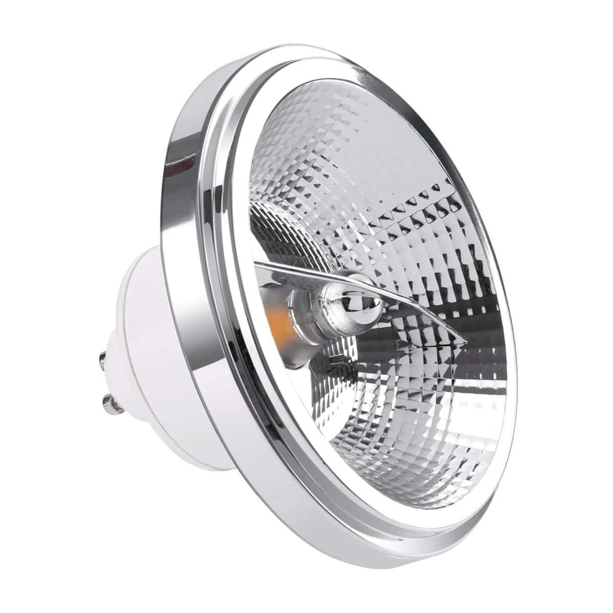 Ściemnialna żarówka LED 10,5W GU10 AR111 3000K biała, Milagro