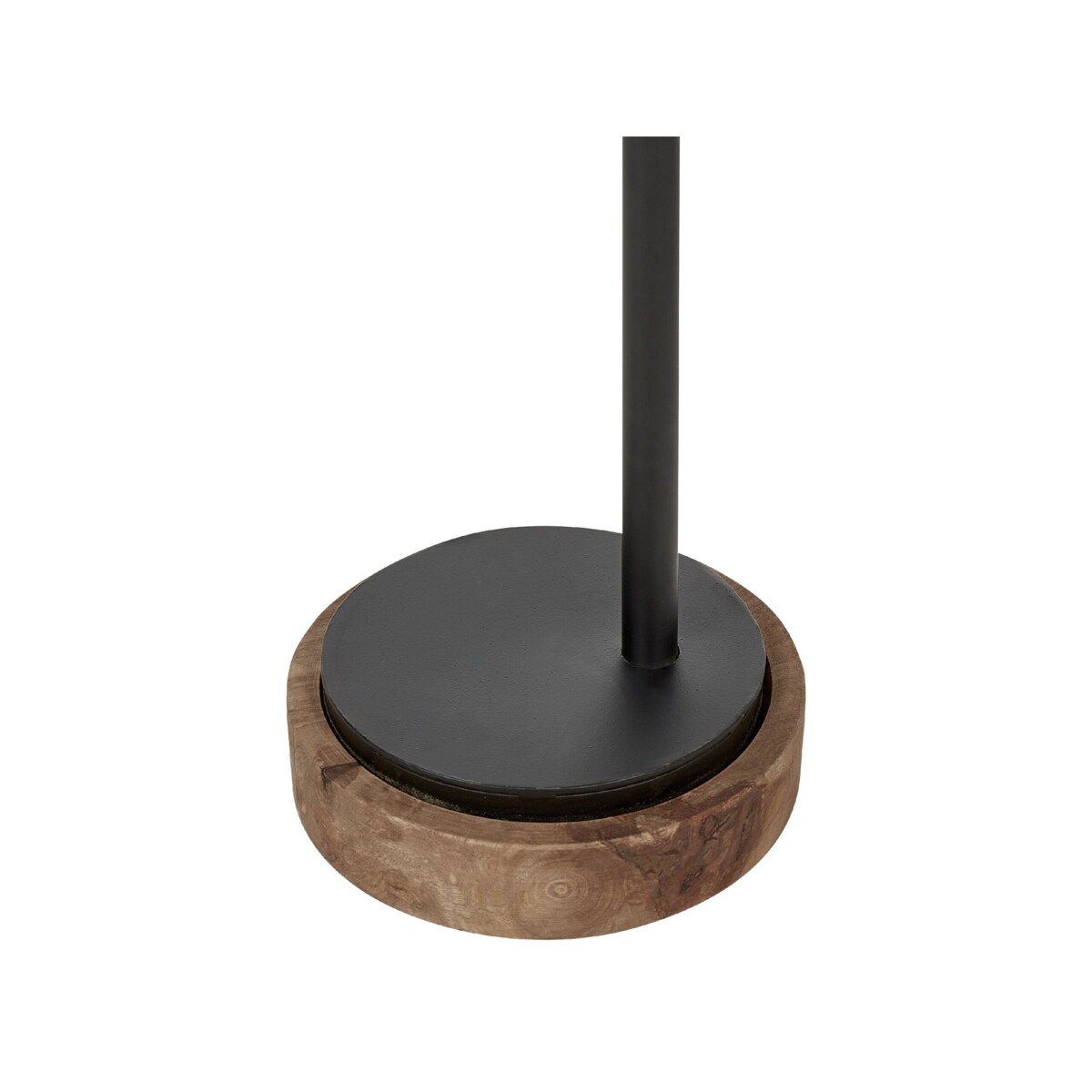 Lampa biurkowa drewno mango ciemna KOLAR