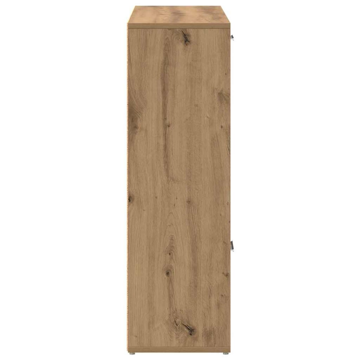 vidaXL Regał, dąb artisan, 90x28x90 cm, materiał drewnopochodny