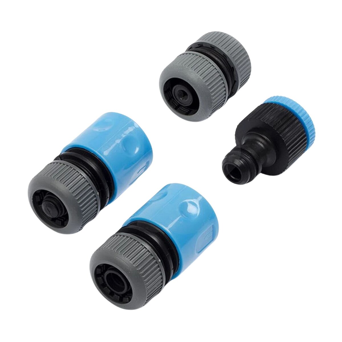 Zestaw przejściówek do węża ogrodowego, 4 szt.