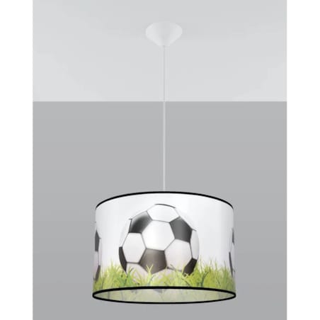 Lampa wisząca PIŁKA C 40 biała