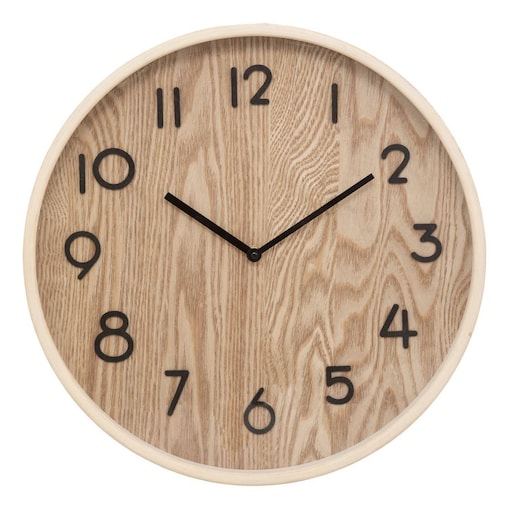 Zegar ścienny Ivana, minimalistyczna tarcza, Ø 38 cm