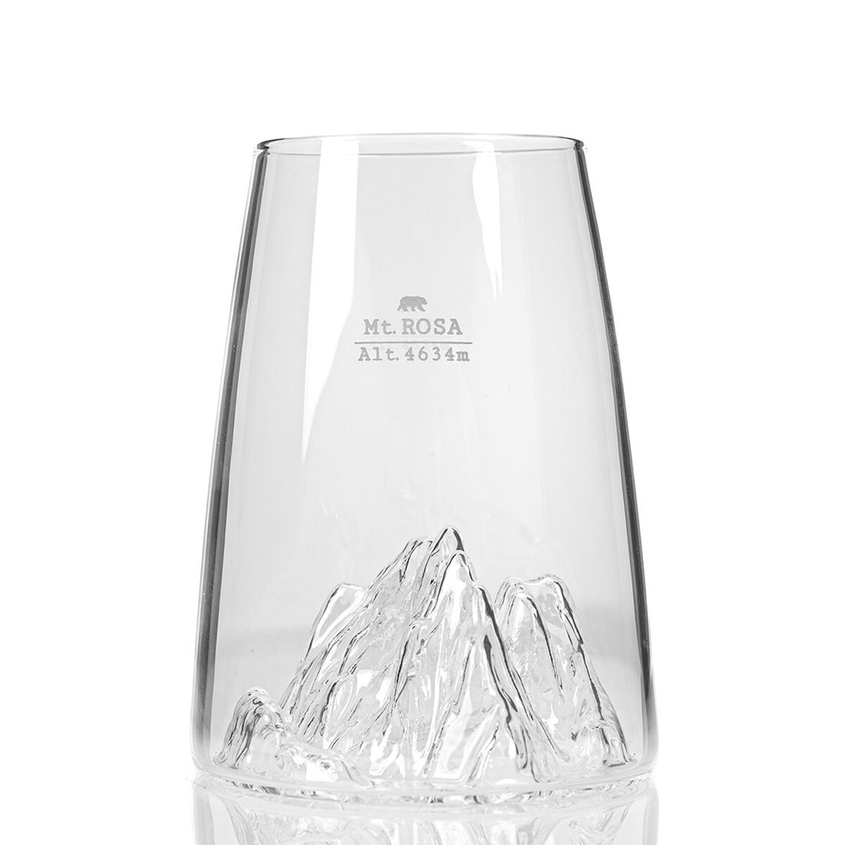 Szklanka Long Drink - Topographic - Monte Rosa