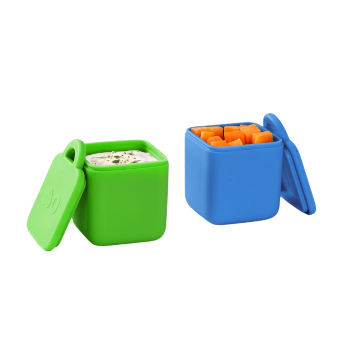 OMIE OMIEDIP 2 szczelne pojemniczki, Sea blue / Green
