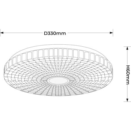 Plafon Light Prestige Solaro biały LED 4000K 1 szt.