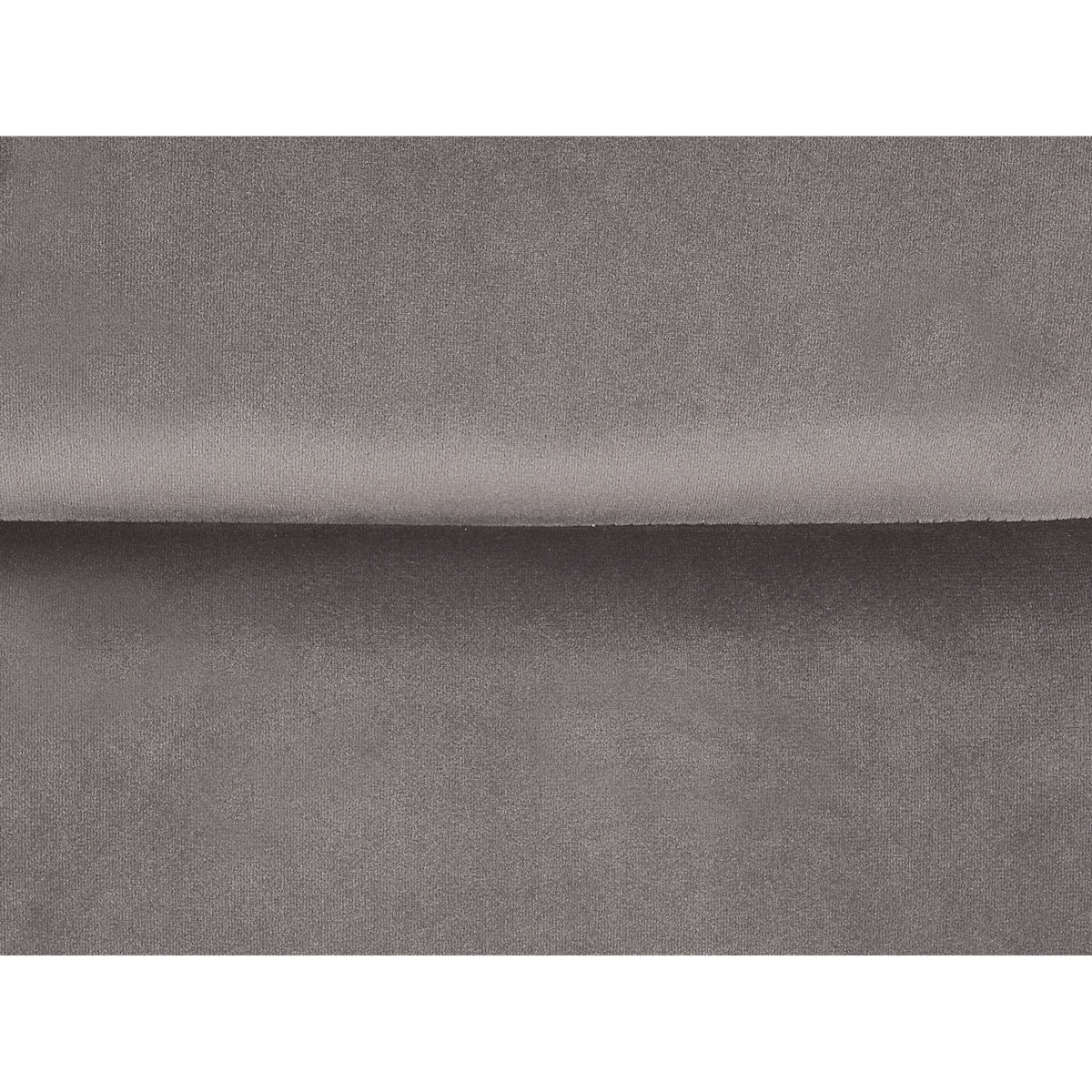 Zestaw 2 krzeseł do jadalni welurowy szary ROCKFORD