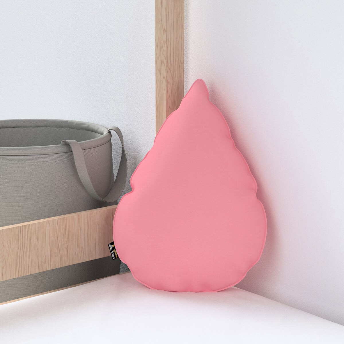 Poduszka Sweet Drop, brudny róż, 55x15x35cm, Happiness